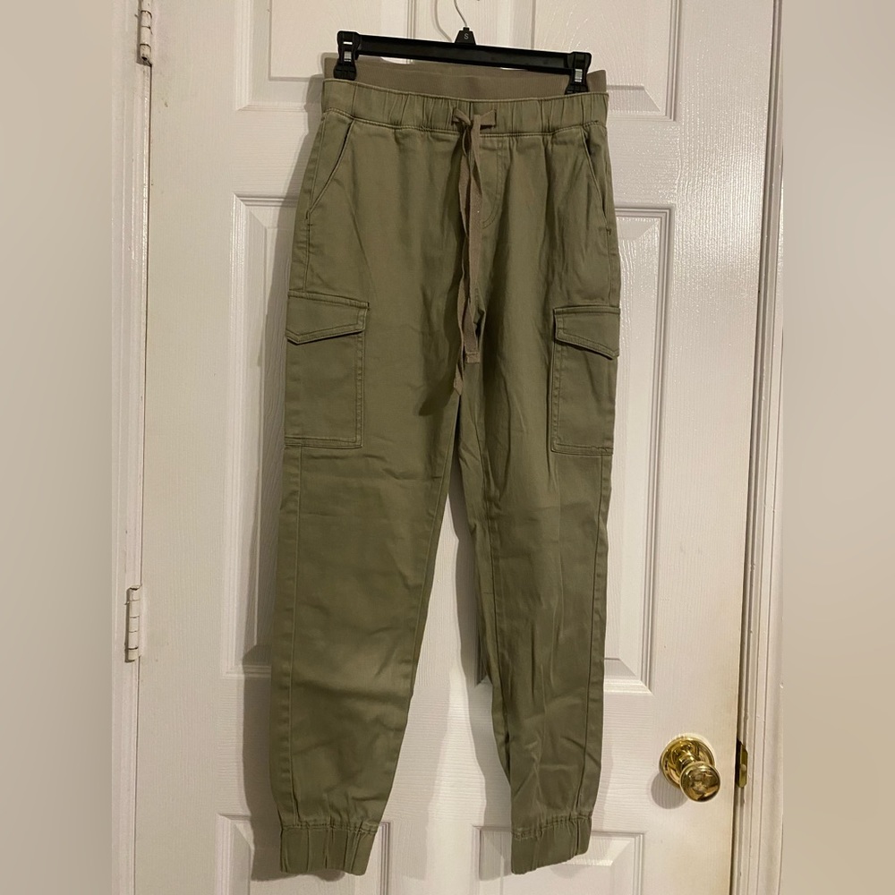 Olive Cargo Pants